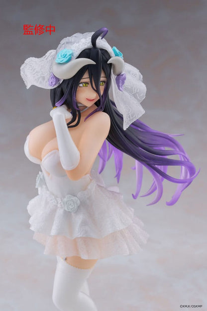 Overlord Coreful PVC Statue Albedo Hochzeit ver. 18 cm
