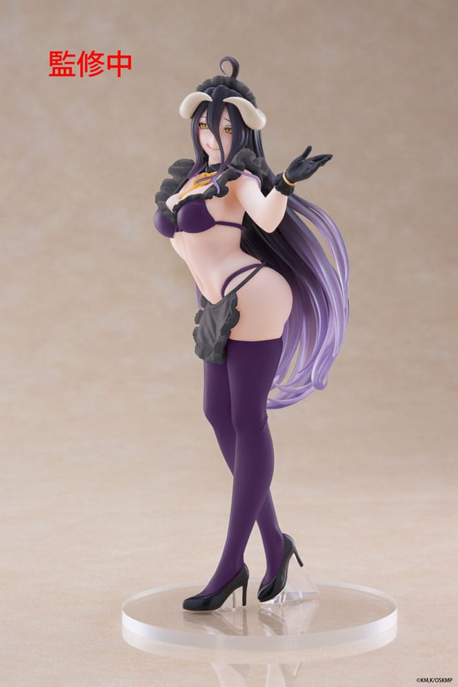 Overlord coreful PVC Standue Albedo Maid Renewal Edition 18 cm