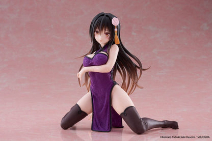 Amar Ru Darkness Desktop Linda estatua de PVC Yui Kotegawa (Vestido chino Ver.) 13 cm