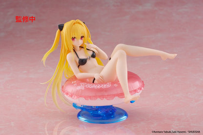 To Love-Ru Darkness Aqua Float Meisjes PVC Beeldje Golden Darkness 10 cm