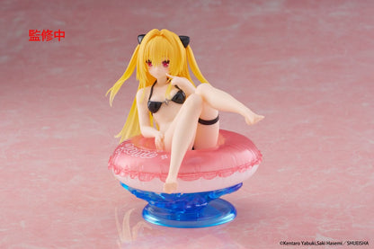 To Love-Ru Darkness Aqua Float Meisjes PVC Beeldje Golden Darkness 10 cm