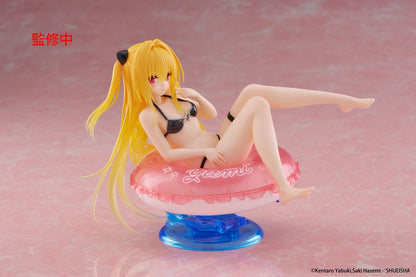 To Love-Ru Darkness Aqua Float Meisjes PVC Beeldje Golden Darkness 10 cm
