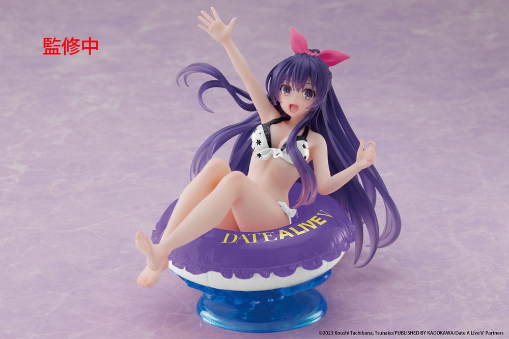 Dato A Live V Aqua Float Girls PVC Statue Tohka Yatogami Fornyelse 10 cm