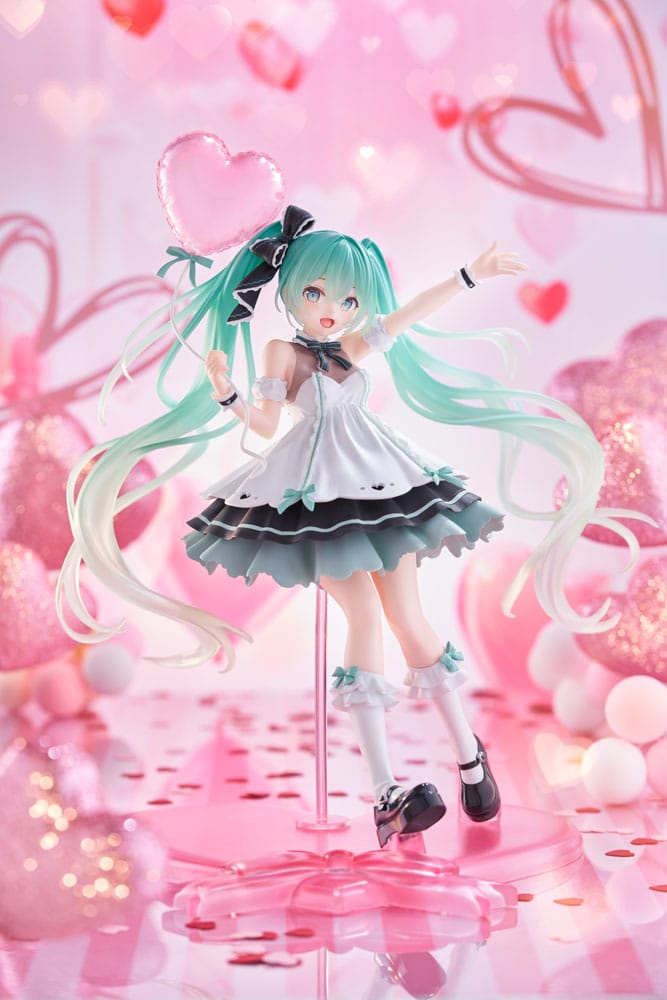 Hatsune Miku AMP+ PVC kip Kip Hatsune Miku Rođendanska zabava 2025 Ver. 21 cm
