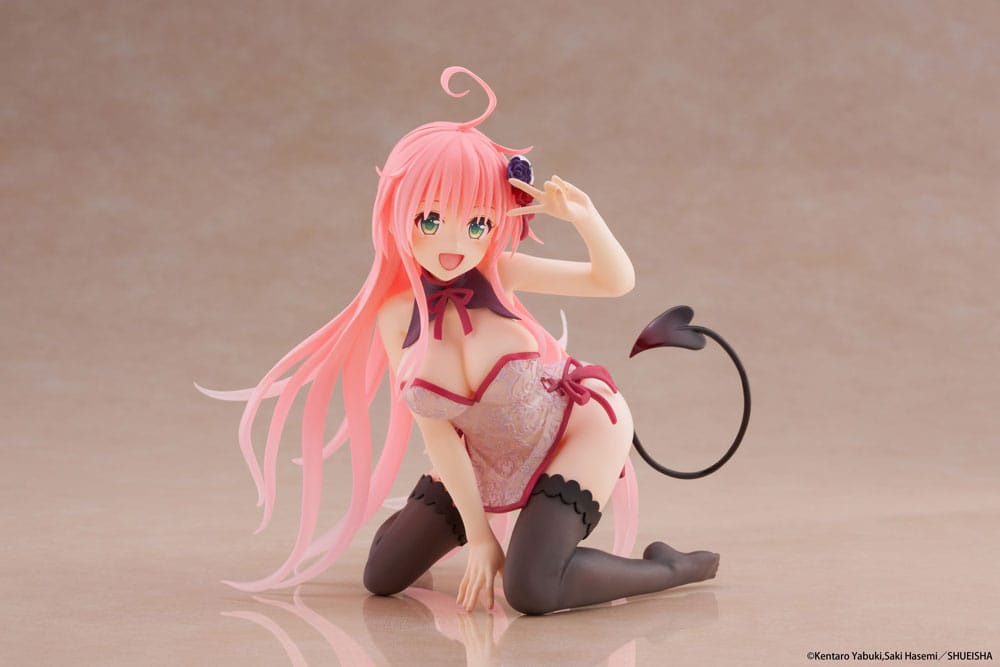 To Love-Ru Darkness estatua de PVC escritorio linda figura Lala vestido chino Ver. 13cm