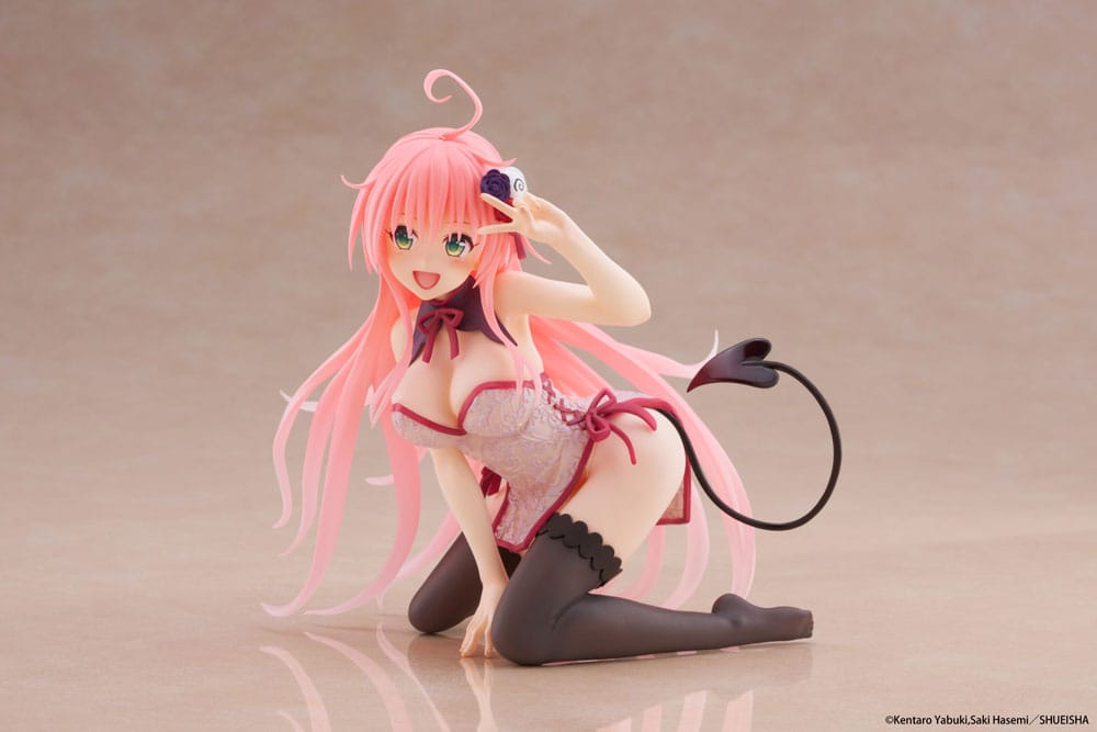 To Love-Ru Darkness estatua de PVC escritorio linda figura Lala vestido chino Ver. 13cm