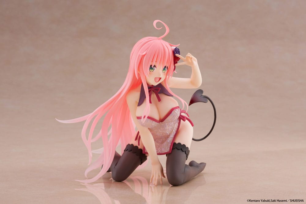 To Love-Ru Darkness estatua de PVC escritorio linda figura Lala vestido chino Ver. 13cm