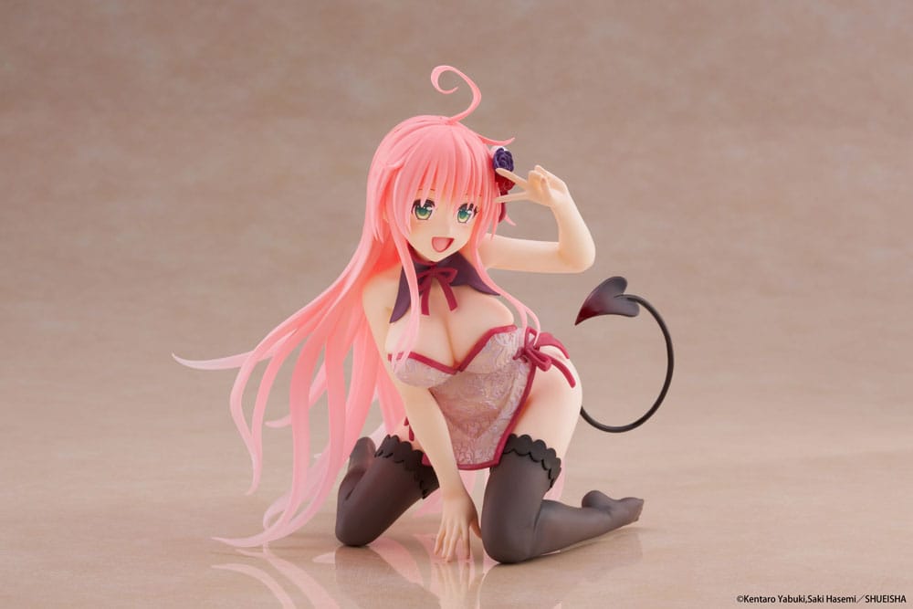 To Love-Ru Darkness estatua de PVC escritorio linda figura Lala vestido chino Ver. 13cm
