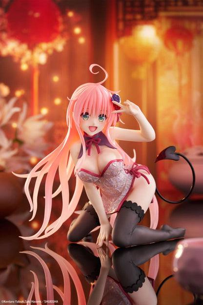 To Love-Ru Darkness estatua de PVC escritorio linda figura Lala vestido chino Ver. 13cm