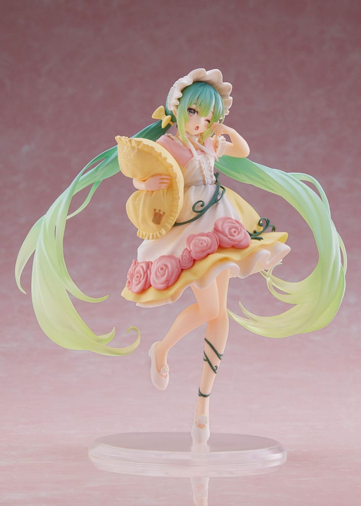Hatsune Miku PVC statua Hatsune Miku Wonderland Figura Trnoružica Reizdanje 18 cm