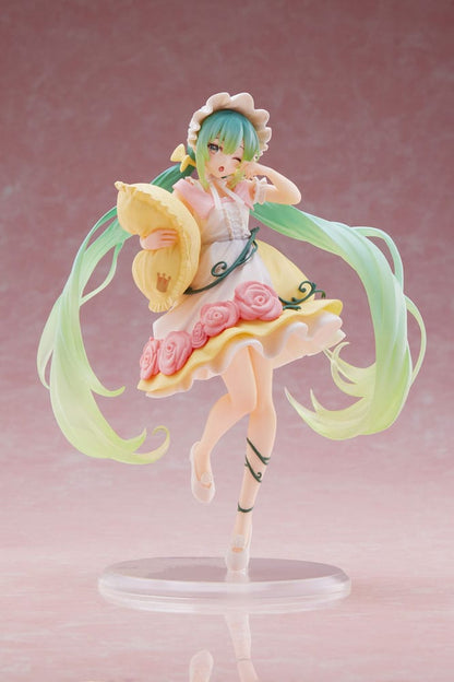 Hatsune Miku PVC statua Hatsune Miku Wonderland Figura Trnoružica Reizdanje 18 cm