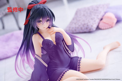 Datum Een Live V PVC Standbeeld Desktop Leuke Figuur Tohka Yatogami Nachtkleding Ver. Vernieuwing 13 cm