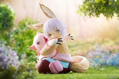 Made in Abyss: La ciudad dorada del sol abrasador Estatua de PVC Escritorio Linda figura Nanachi & Mitty Reedición 13 cm