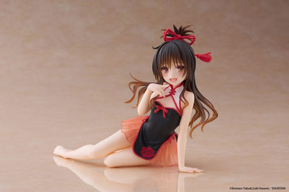 To Love-Ru Darkness PVC Statue Desktop Sød figur Mikan Yuki kinesisk kjole Ver. 13 cm