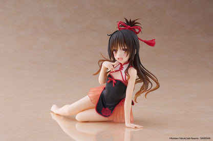 To Love-Ru Darkness PVC Statue Desktop Sød figur Mikan Yuki kinesisk kjole Ver. 13 cm
