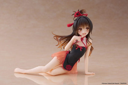 To Love-Ru Darkness PVC Statue Desktop Sød figur Mikan Yuki kinesisk kjole Ver. 13 cm