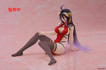 Overlord PVC Statue Desktop Niedliche Figur Albedo Chinese Dress Ver. Erneuerung 13 cm