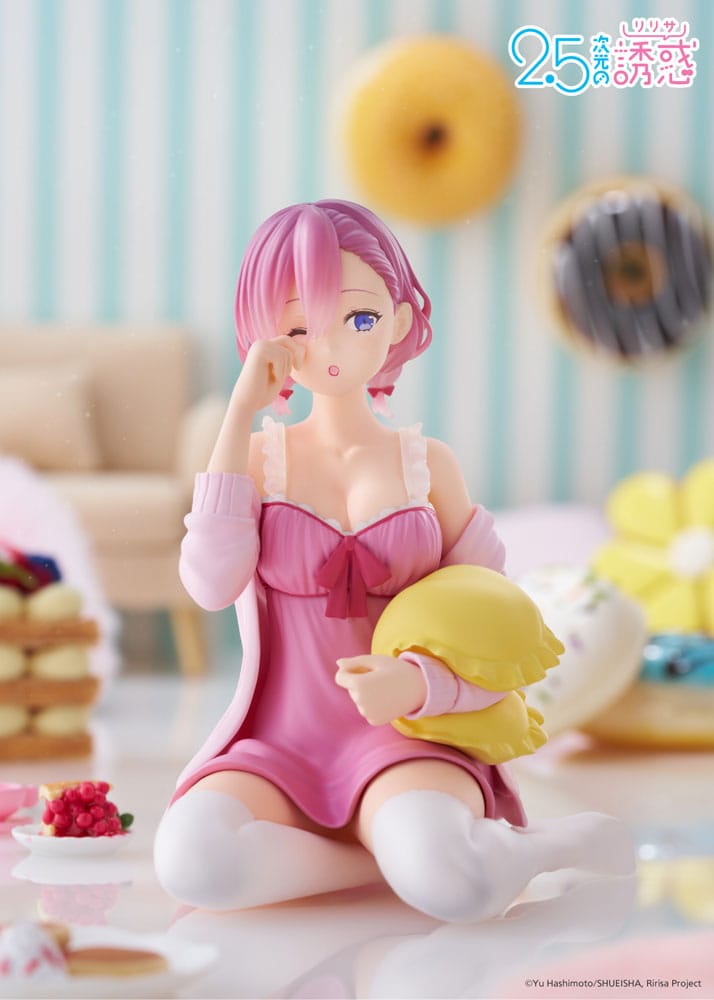 2,5 dimensionell Seduction Newley Written Taito Kuji Online PVC-staty Lilysa Amano 11 cm