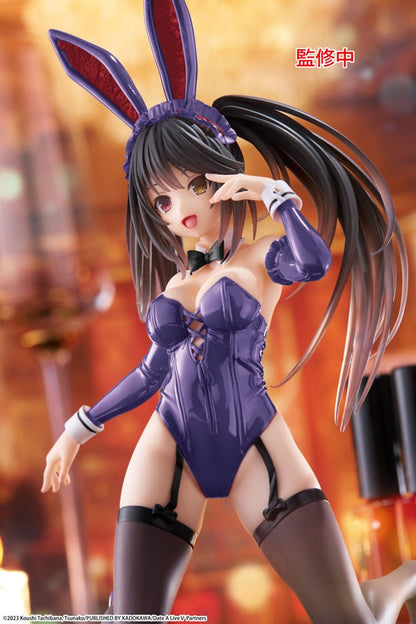 Date A Live V PVC Statue Desktop Söt Figur Kurumi Tokisaki Bunny Ver. Förnyelse 13 cm