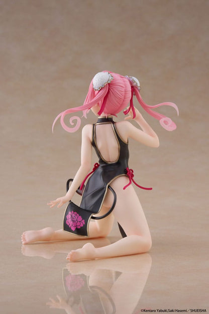 To Love-Ru Statue en PVC de bureau figurine mignonne Nana (robe chinoise Ver.) 13 cm