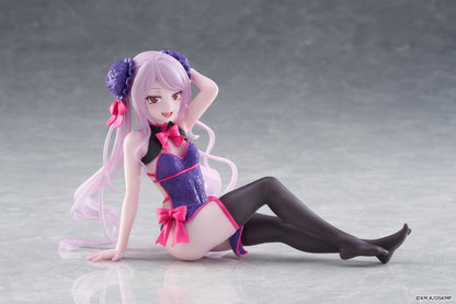 Overlord Desktop Søt PVC-statue Shalltear Chinese Dress Ver. 13 cm