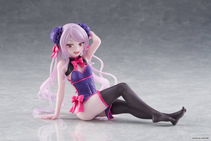 Overlord Desktop Søt PVC-statue Shalltear Chinese Dress Ver. 13 cm