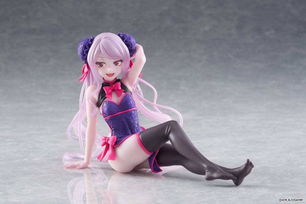 Overlord Desktop Søt PVC-statue Shalltear Chinese Dress Ver. 13 cm