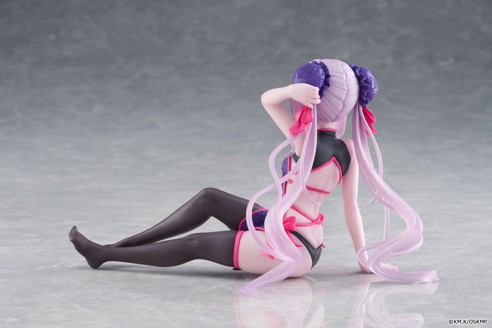 Overlord Desktop Søt PVC-statue Shalltear Chinese Dress Ver. 13 cm
