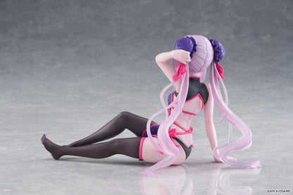 Overlord Desktop Søt PVC-statue Shalltear Chinese Dress Ver. 13 cm
