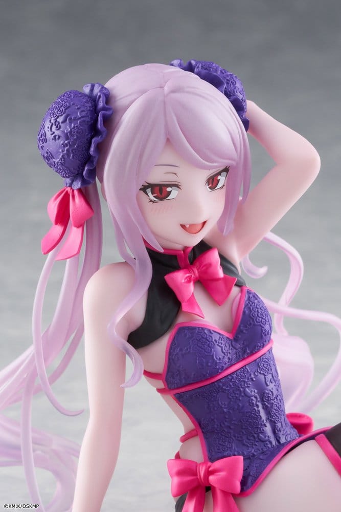 Overlord Desktop Søt PVC-statue Shalltear Chinese Dress Ver. 13 cm