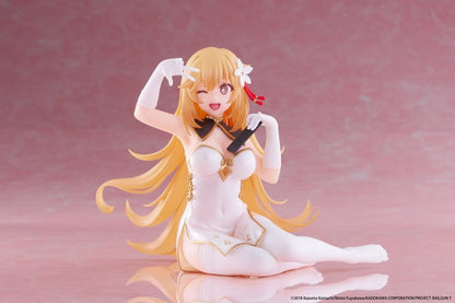 En viss vitenskapelig Railgun PVC-statue stasjonær søt figur Misaki Shokuho kinesisk kjole Ver. 13 cm