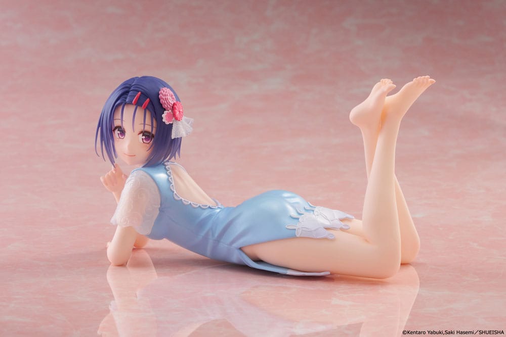 To Love-Ru Darkness PVC Statue Bureau Mignon Figure Haruna Sairenji (Chine Robe Ver.) 13 cm