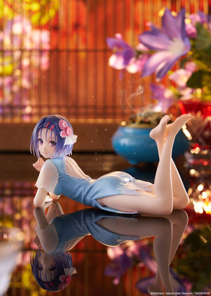 To Love-Ru Darkness PVC Statue Bureau Mignon Figure Haruna Sairenji (Chine Robe Ver.) 13 cm