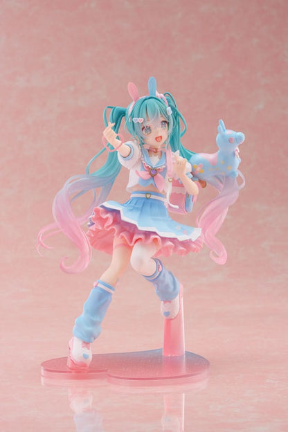 Hatsune Miku x RODY Estatua de PVC Taito Kuji en línea recién escrita Hatsune Miku 18 cm
