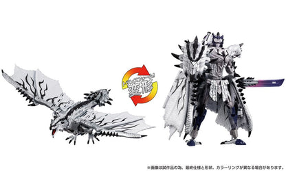 Transformers Team-Up Series Action Figur Monster Hunter Sølv Rathalos Prime 13 cm