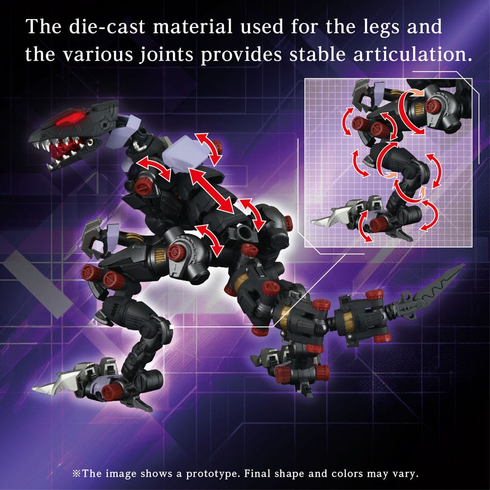 Zoids plastic modelbouwset AM-Z01EX Berserk Fury (elementair lichaam)