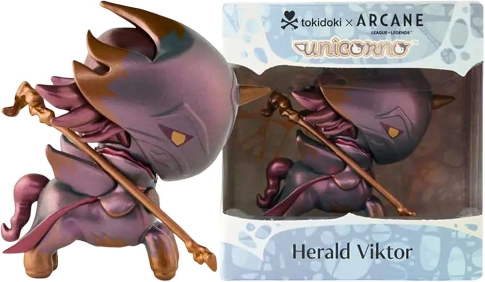 Unicorno x Arcane Window Box Figur Herald Viktor (Special Edition) 7 cm