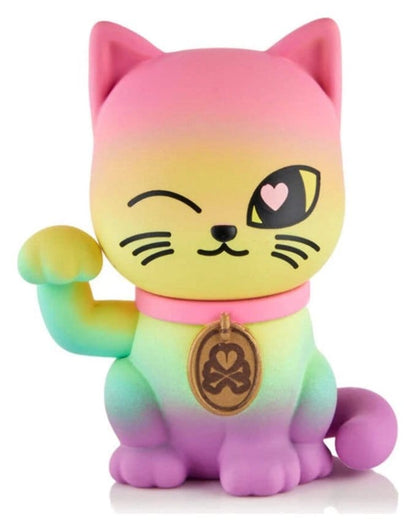 Lucky Cats Pencere Kutusu Figürü Ebedi Şanslı Paws 6 cm