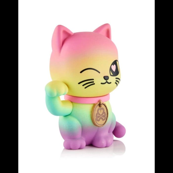 Lucky Cats Pencere Kutusu Figürü Ebedi Şanslı Paws 6 cm