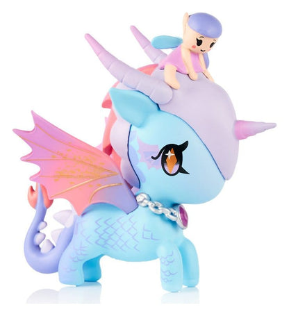 Unicorno Finestra Figura Drago Mistico Linea Drago Fata 8 cm