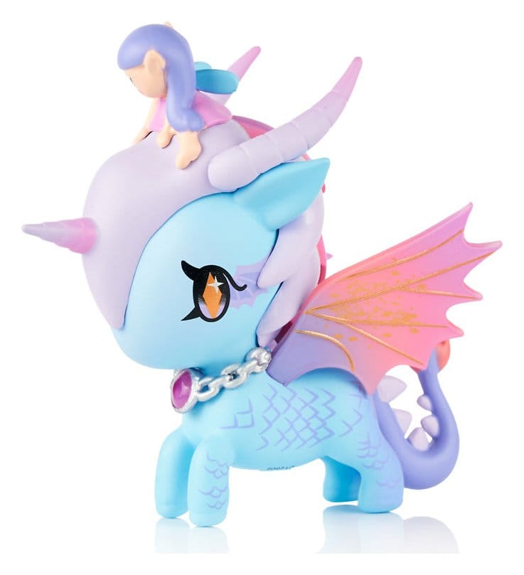 Unicorno Finestra Figura Drago Mistico Linea Drago Fata 8 cm
