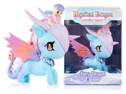 Unicorno Window Box Figure Mystical Dragon Line Fairy Dragon 8 cm