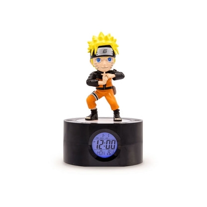 Naruto Shippuden wekker met lichte naruto 18 cm