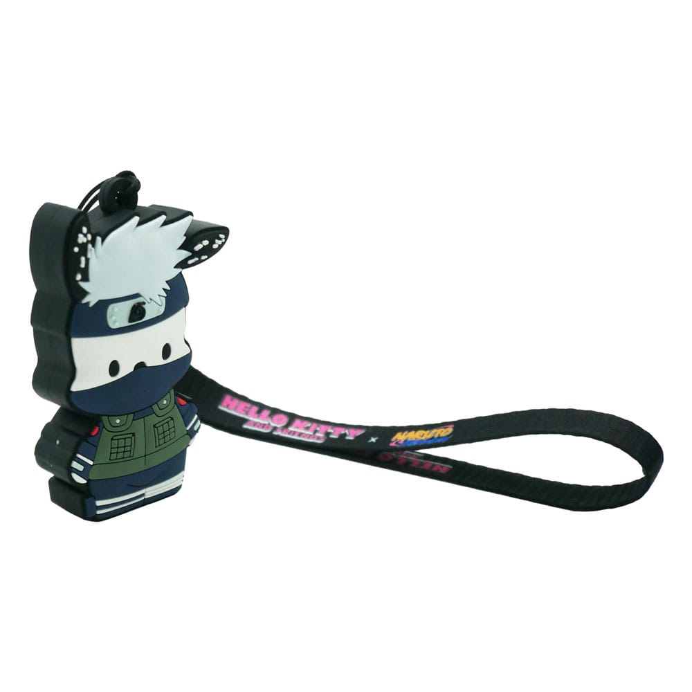 Naruto Shipudden x Hello Kitty PVC Keychain Pochacco Kakashi