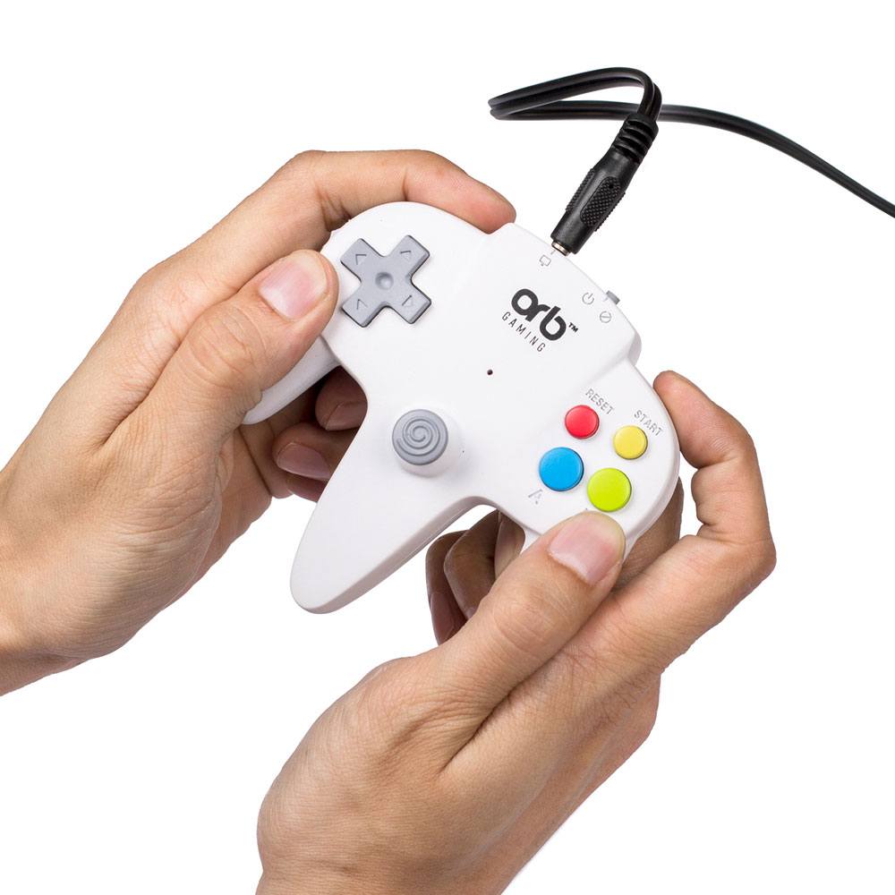 Orb retro videogame console arcade controller