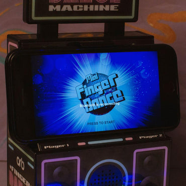 Orb retro dedo dance mini máquina arcade