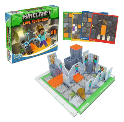 Minecraft Cave Adventure Logic Spil
