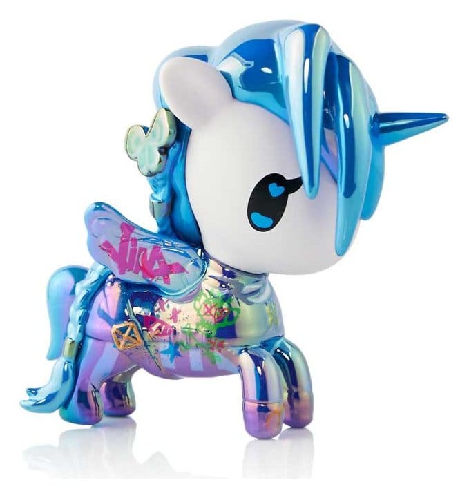 Unicorno x Arcane vensterdoosfiguur Blue Mayhem (Special Edition) 7 cm
