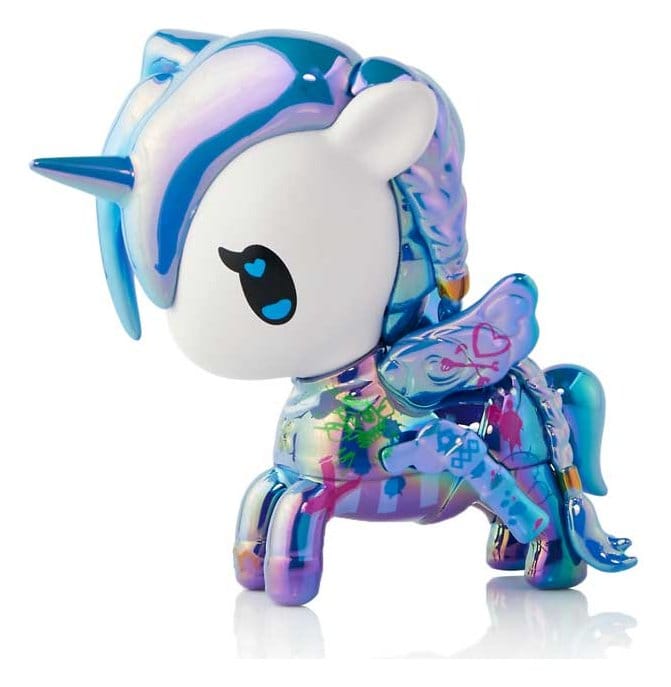 Unicorno x Arcane vensterdoosfiguur Blue Mayhem (Special Edition) 7 cm