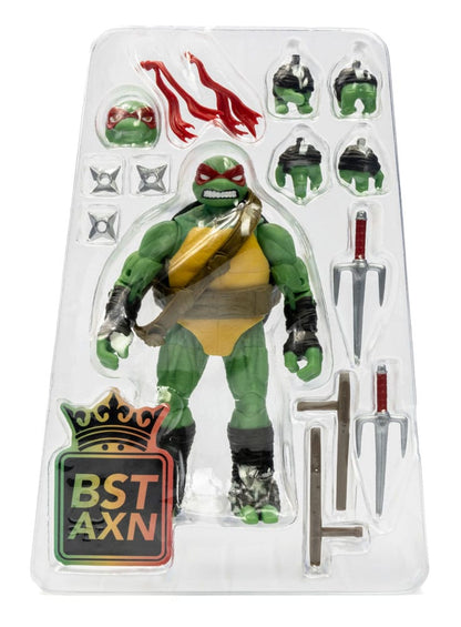 Tinejdžerski mutant ninja kornjače bst axn akcija figura raphael (idw strips) 13 cm